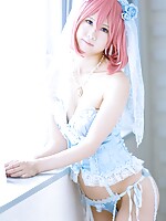 hot asian girl dildoing